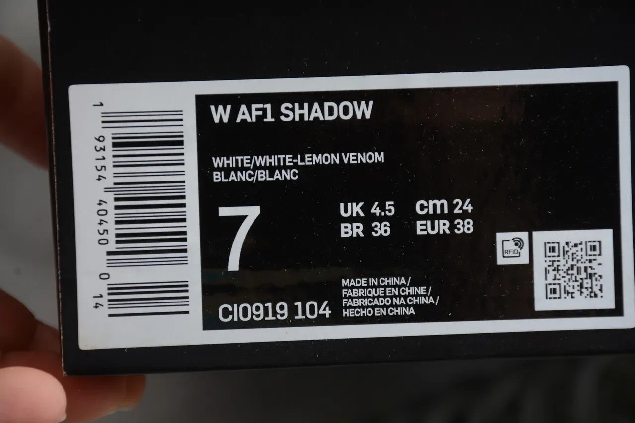 Nike Air Force 1 White Volt Lifestyle Sneakers 3