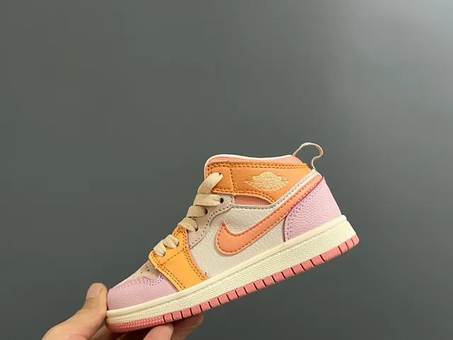 Nike Air Jordan 1 Blanc Violet Noir Chaussures de basketball 4