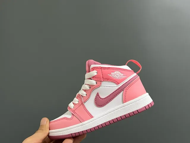 Nike Air Jordan 1 Blanc Violet Noir Chaussures de basketball 5