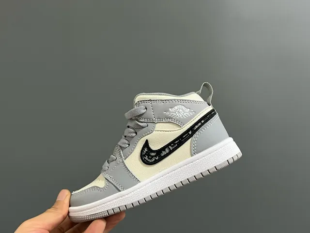 Nike Air Jordan 1 Blanc Violet Noir Chaussures de basketball 8