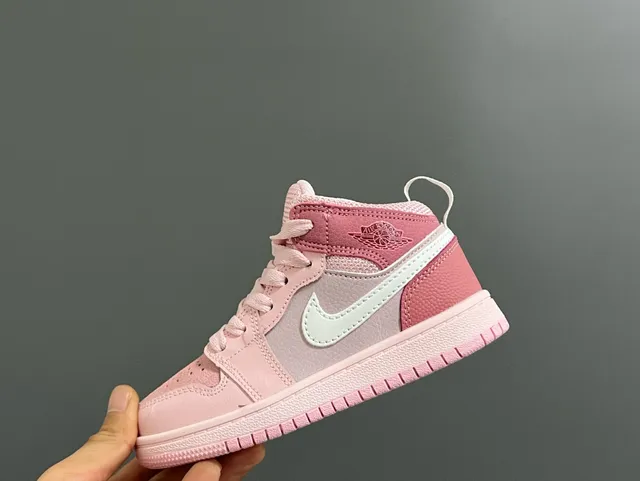 Nike Air Jordan 1 Blanc Violet Noir Chaussures de basketball 9