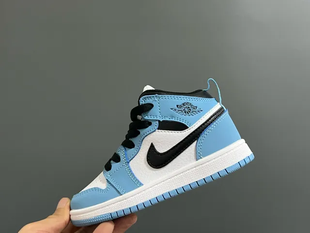 Nike Air Jordan 1 Blanc Violet Noir Chaussures de basketball 22