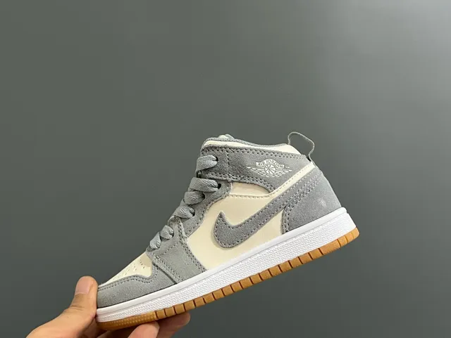 Nike Air Jordan 1 Blanc Violet Noir Chaussures de basketball 24