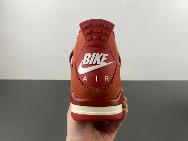 Nike Air Jordan 4 Red Monochrome Basketball Shoes 4