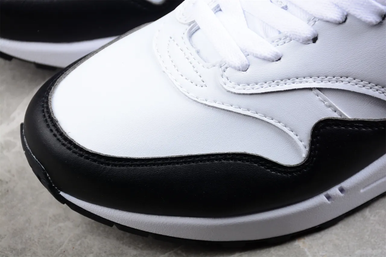 Nike Air Max 1 White Black Lifestyle Sneakers 8