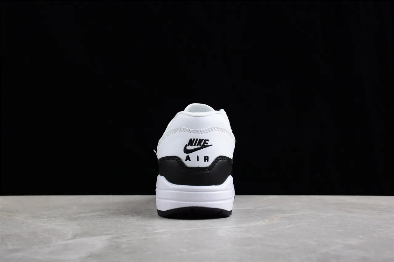 Nike Air Max 1 White Black Lifestyle Sneakers 10