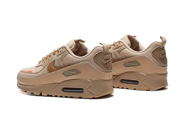 Nike Air Max 90 Beige Tonal Lifestyle Sneakers 3