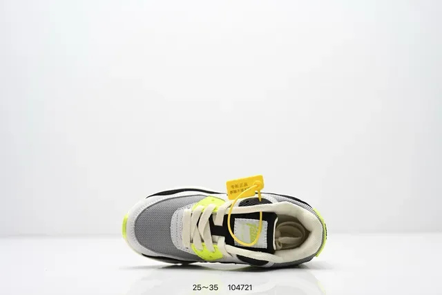 Nike Air Max 90 Neon Lime Lifestyle Sneakers 11