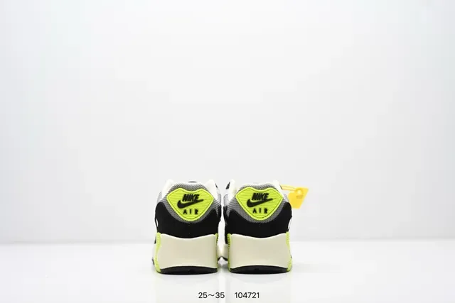 Nike Air Max 90 Neon Lime Lifestyle Sneakers 12