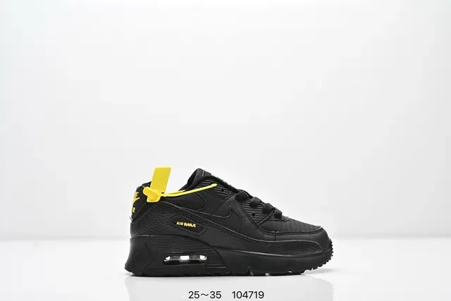 Nike Air Max 90 White Black Orange Lifestyle Sneakers 20