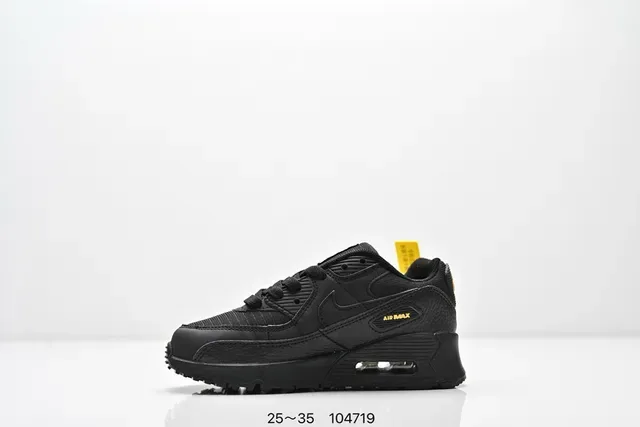 Nike Air Max 90 White Black Orange Lifestyle Sneakers 22