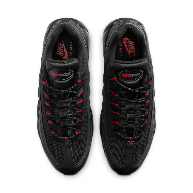 Nike Air Max 95 Black and Red Lifestyle Sneakers 4