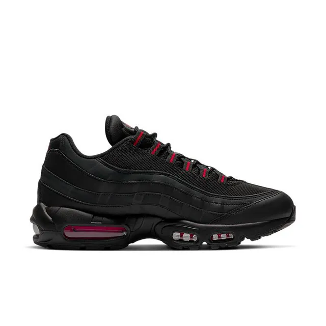 Nike Air Max 95 Black and Red Lifestyle Sneakers 5