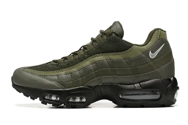 Nike Air Max 95 Black Volt Lifestyle Sneakers 17