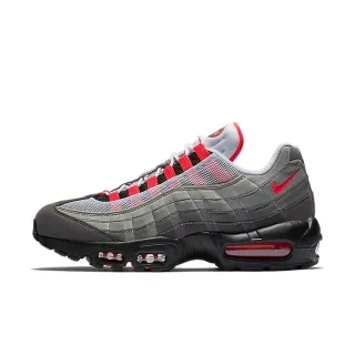 Nike Air Max 95 Gray Red Black Lifestyle Sneakers