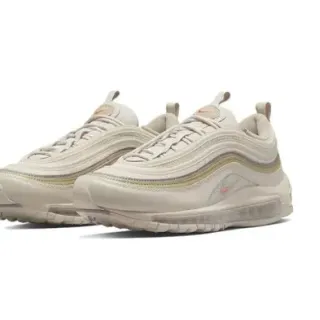 Nike Air Max 97 Beige and Gold Lifestyle Sneakers