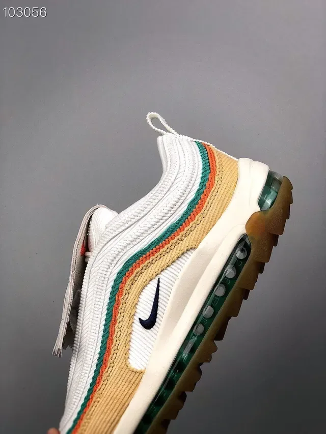 Sneakers Nike Air Max 97 Beige Teal Orange Lifestyle 5