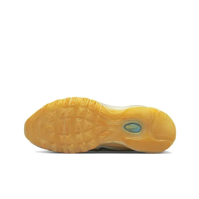 Nike Air Max 97 Beige Yellow Blue Lifestyle Sneakers 4