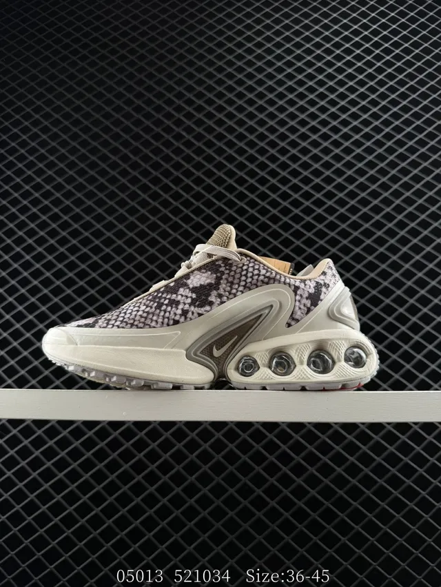 Nike Air Max DN Snakeskin-Print Chunky Sneakers 5