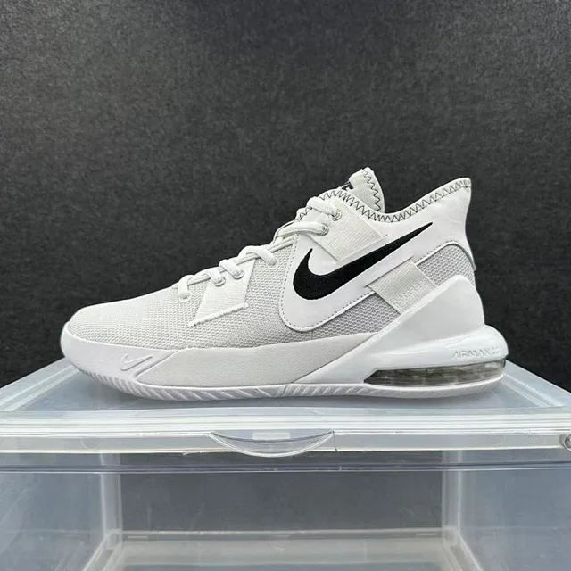 Nike Air Max Impact White Black Basketball Shoes 2