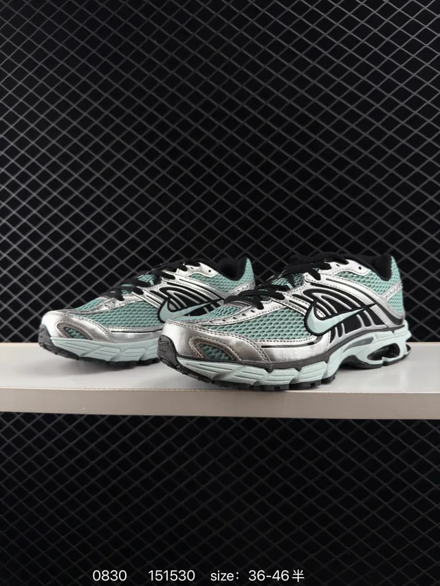 Nike Air Max Moto 2K أحذية رياضية خضراء نعناعية فضية سوداء 3