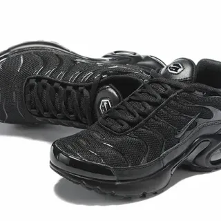 Nike Air Max Plus Black Monochrome Lifestyle Sneakers