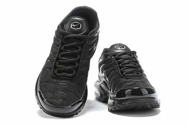 Nike Air Max Plus Black Monochrome Lifestyle Sneakers 2