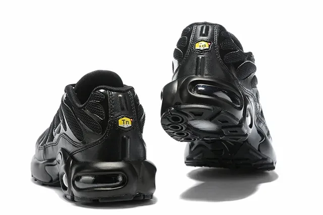 Nike Air Max Plus Black Monochrome Lifestyle Sneakers 5