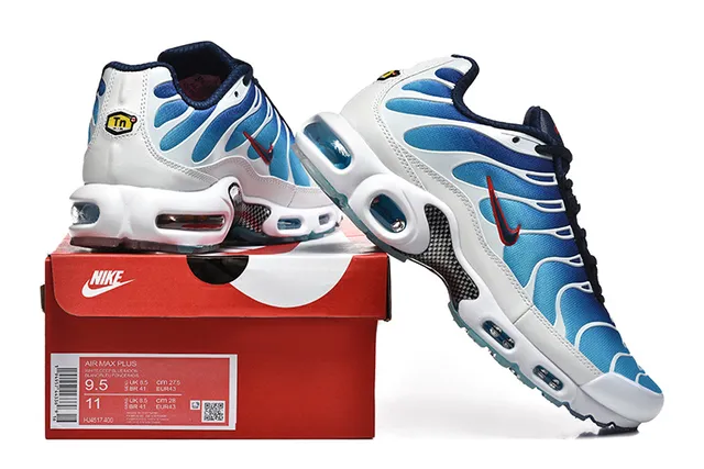 Nike Air Max Plus Blue Wave Lifestyle Sneakers 6