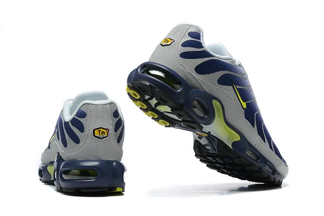 Nike Air Max Plus Gradient Blue Navy Lime Lifestyle Sneakers 2