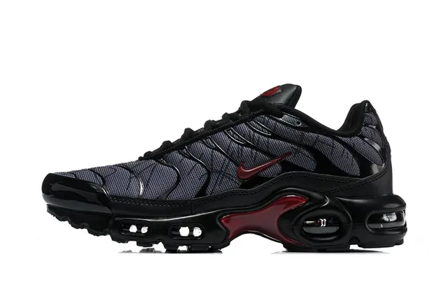 Nike Air Max Plus Orange Black White Lifestyle Sneakers 12