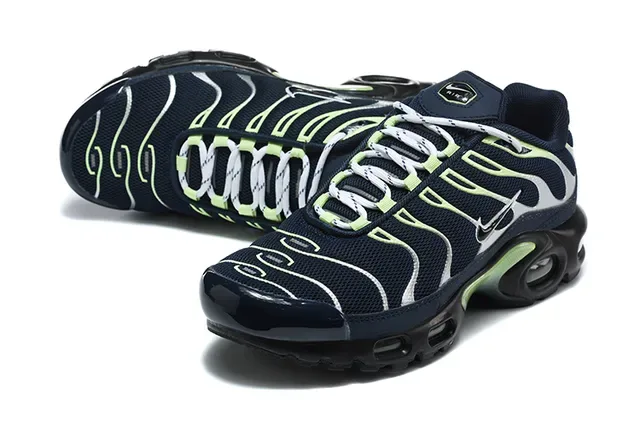 Nike Air Max Plus Orange Black White Lifestyle Sneakers 22