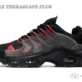 Nike Air Max Terrascape Plus Black Red Lifestyle Sneakers