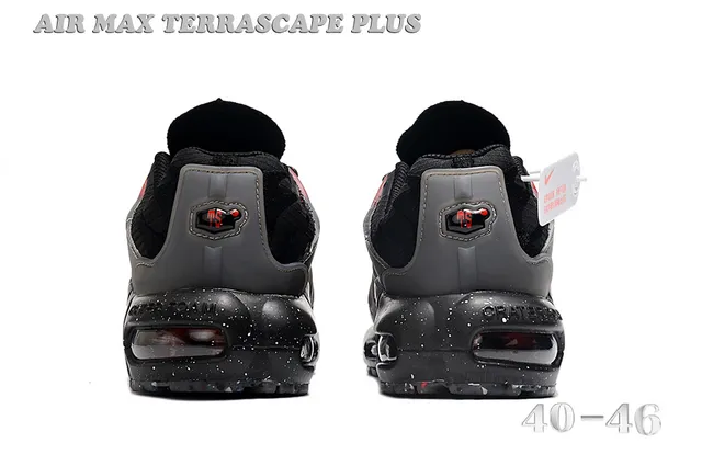 Nike Air Max Terrascape Plus Black Red Lifestyle Sneakers 3