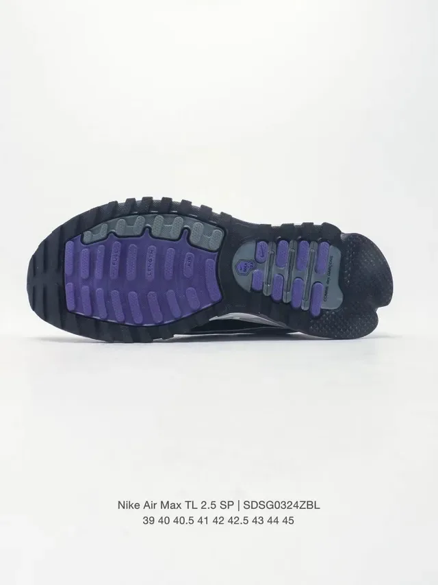 Nike Air Max TL 2.5 SP White Black Purple Lifestyle Sneakers 6