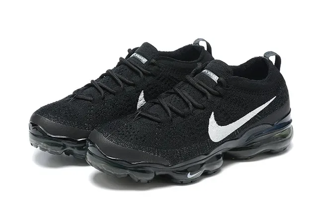 Nike Air VaporMax Black White Lifestyle Sneakers 8