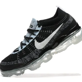 Nike Air VaporMax Flyknit Negros Blancos Transparentes Zapatillas de correr