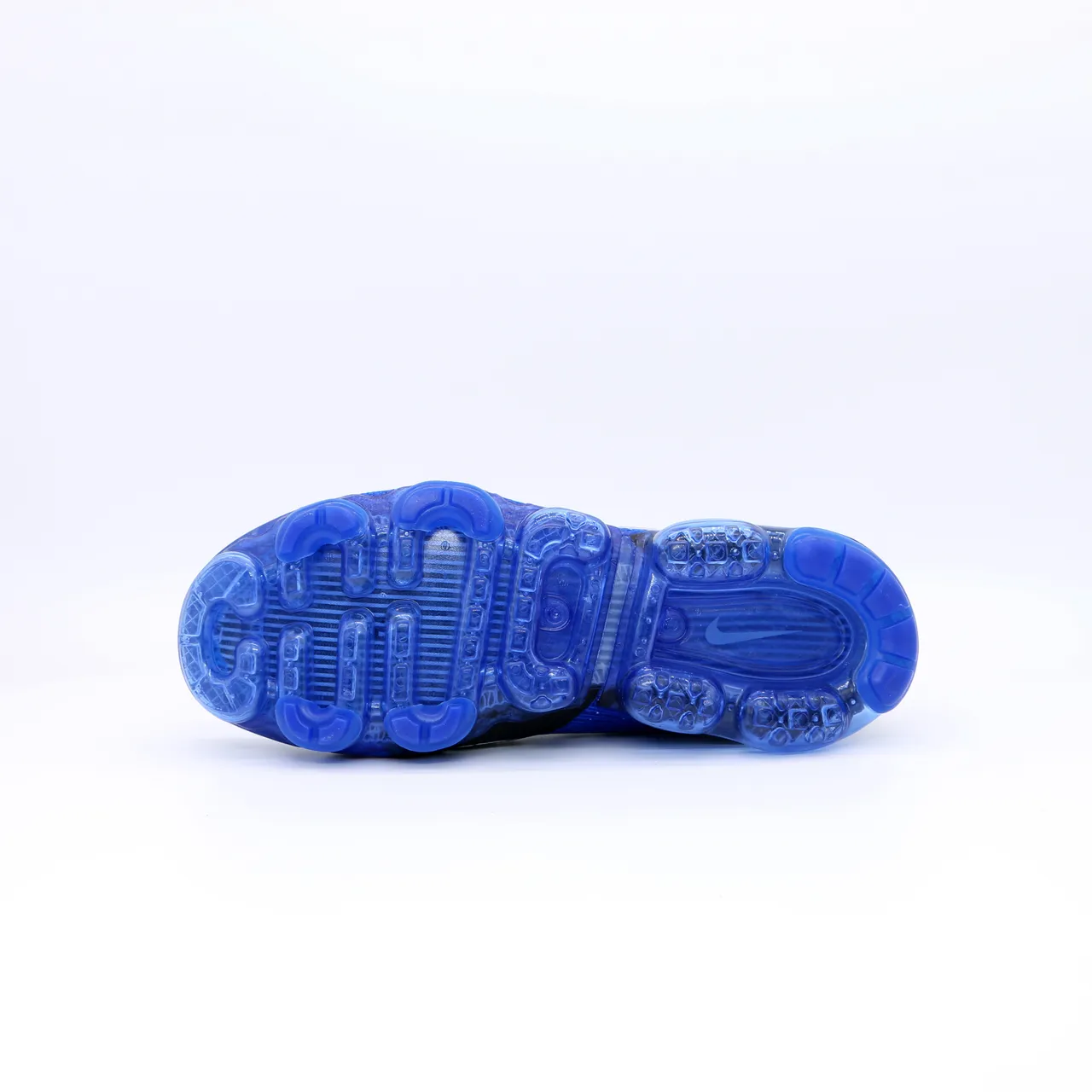Nike Air VaporMax Flyknit Blue and White Lifestyle Sneakers 4
