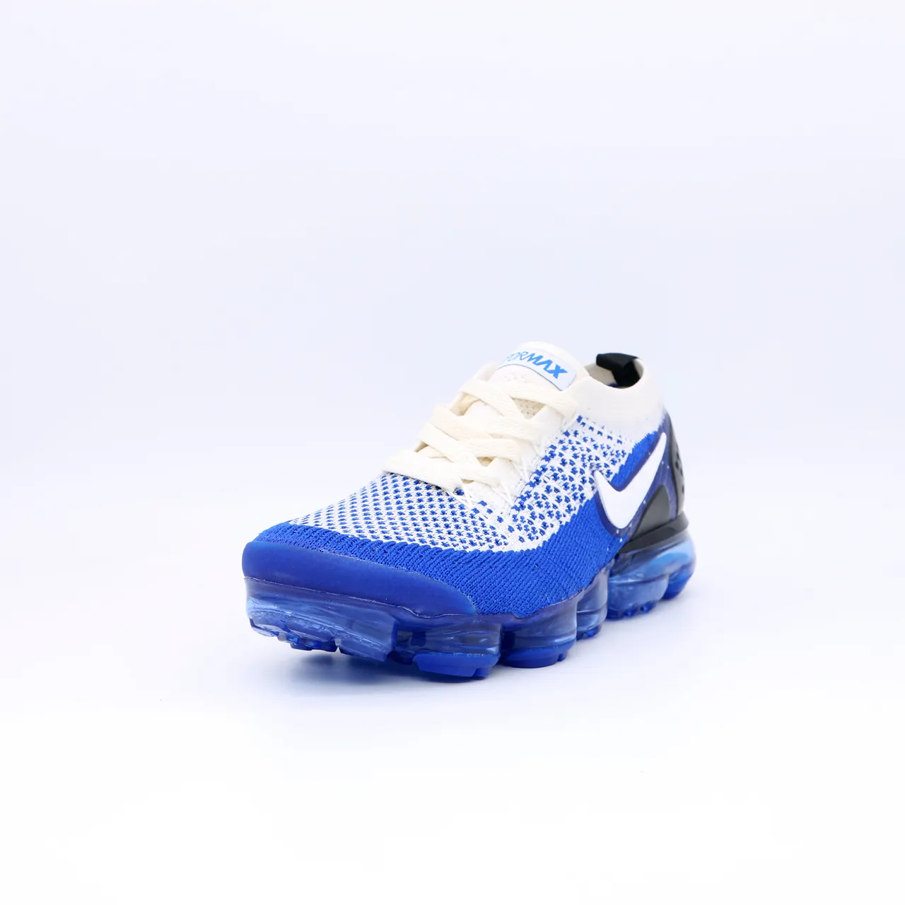 Nike Air VaporMax Flyknit Blue and White Lifestyle Sneakers 5