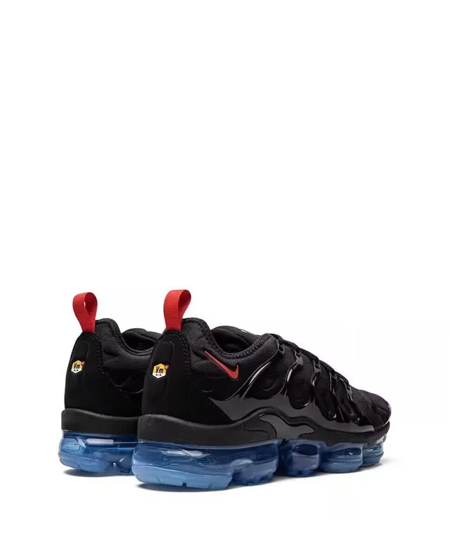 Nike Air VaporMax Plus Black Blue Red Lifestyle Sneakers 5