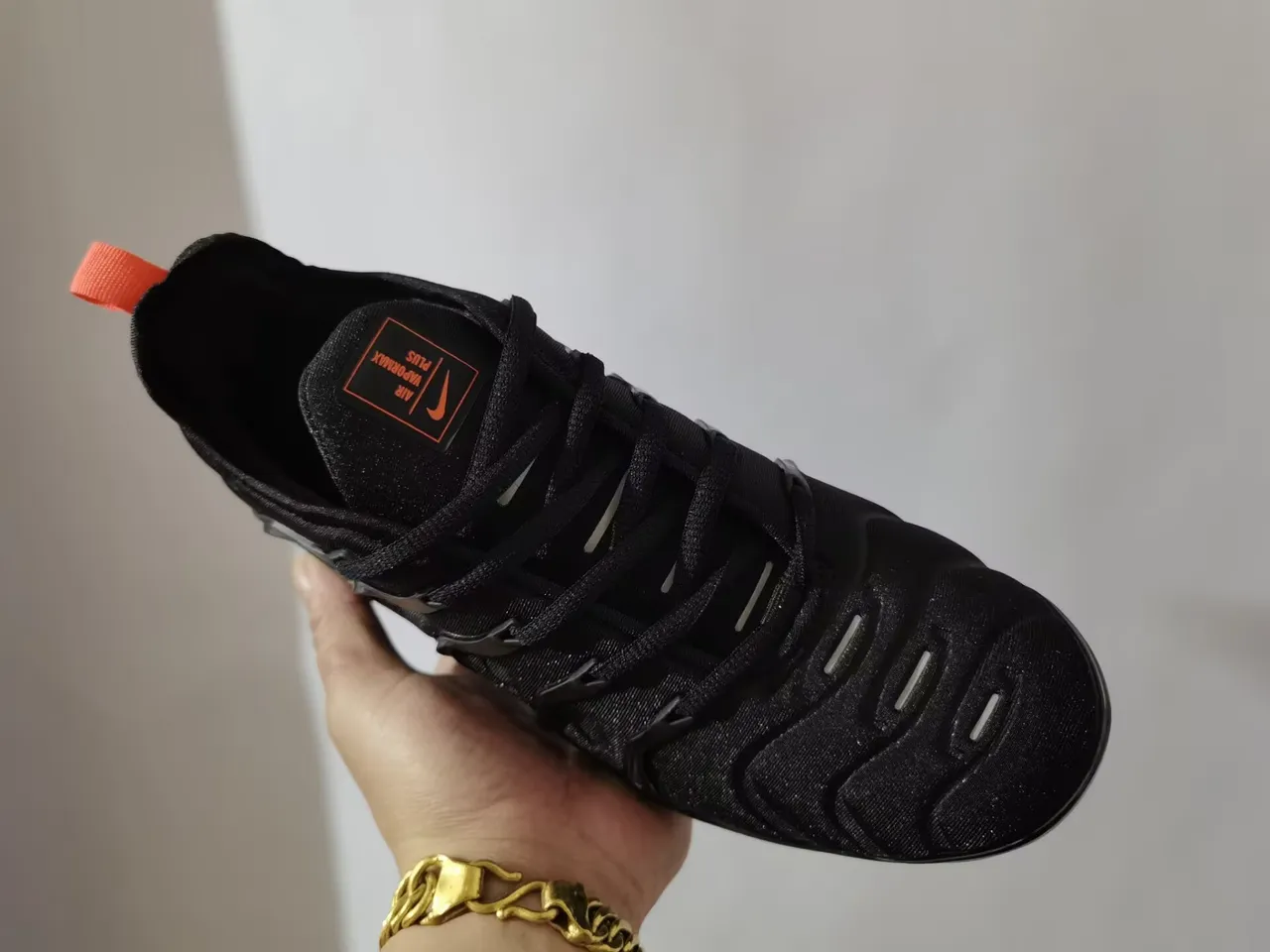 Nike Air VaporMax Plus Black Blue Red Lifestyle Sneakers 6