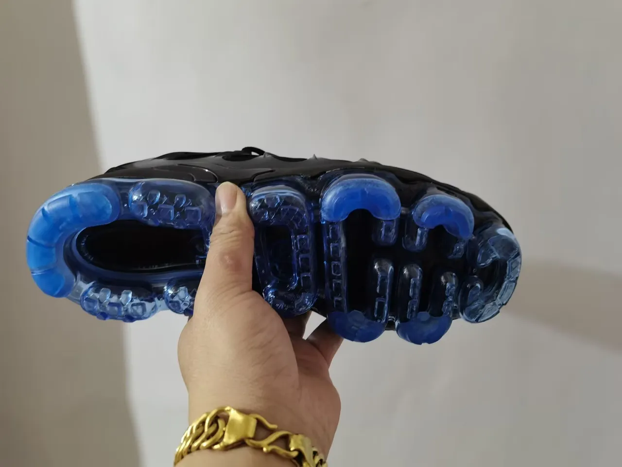 Nike Air VaporMax Plus Black Blue Red Lifestyle Sneakers 8