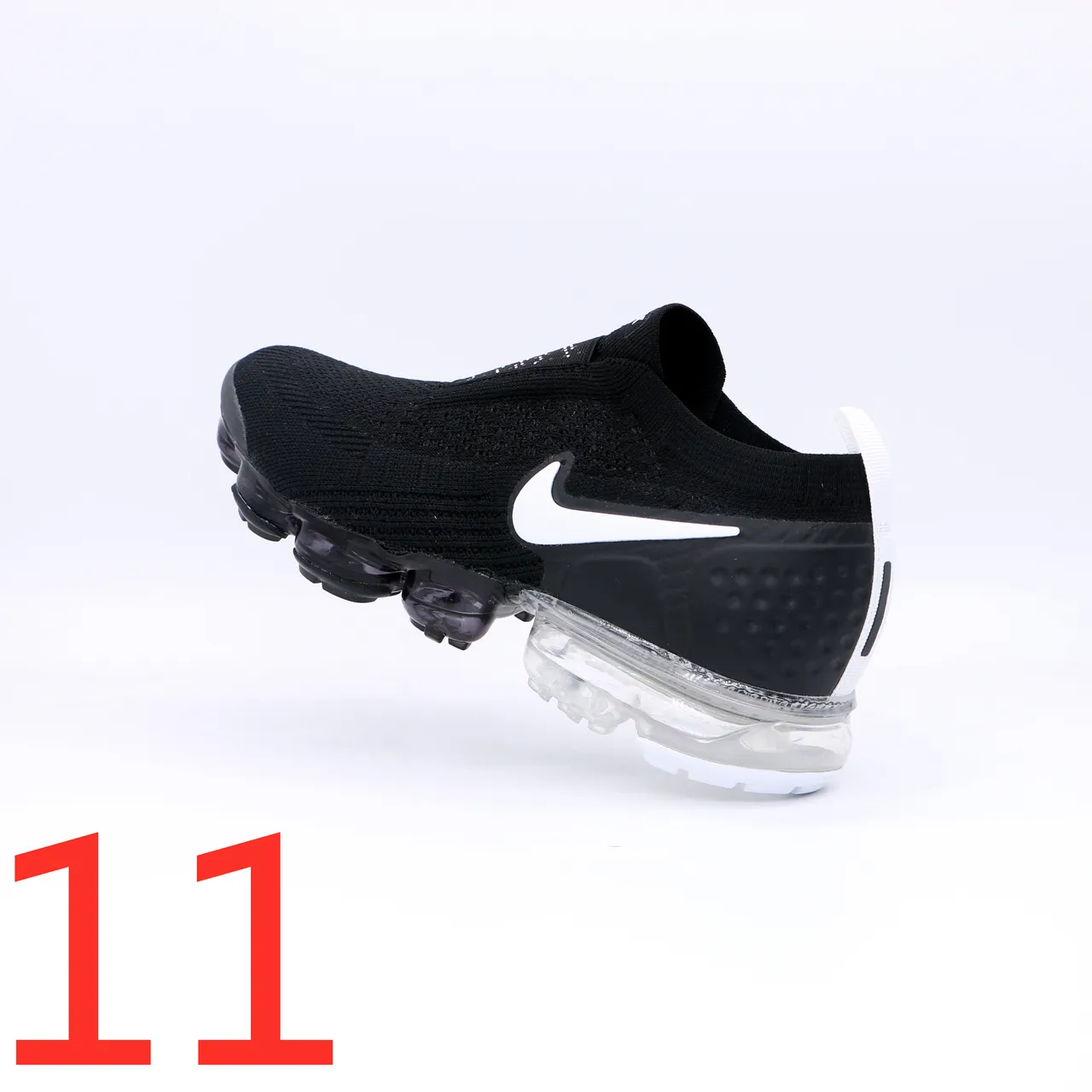 Nike Air VaporMax Plus Black White Lifestyle Sneakers 2