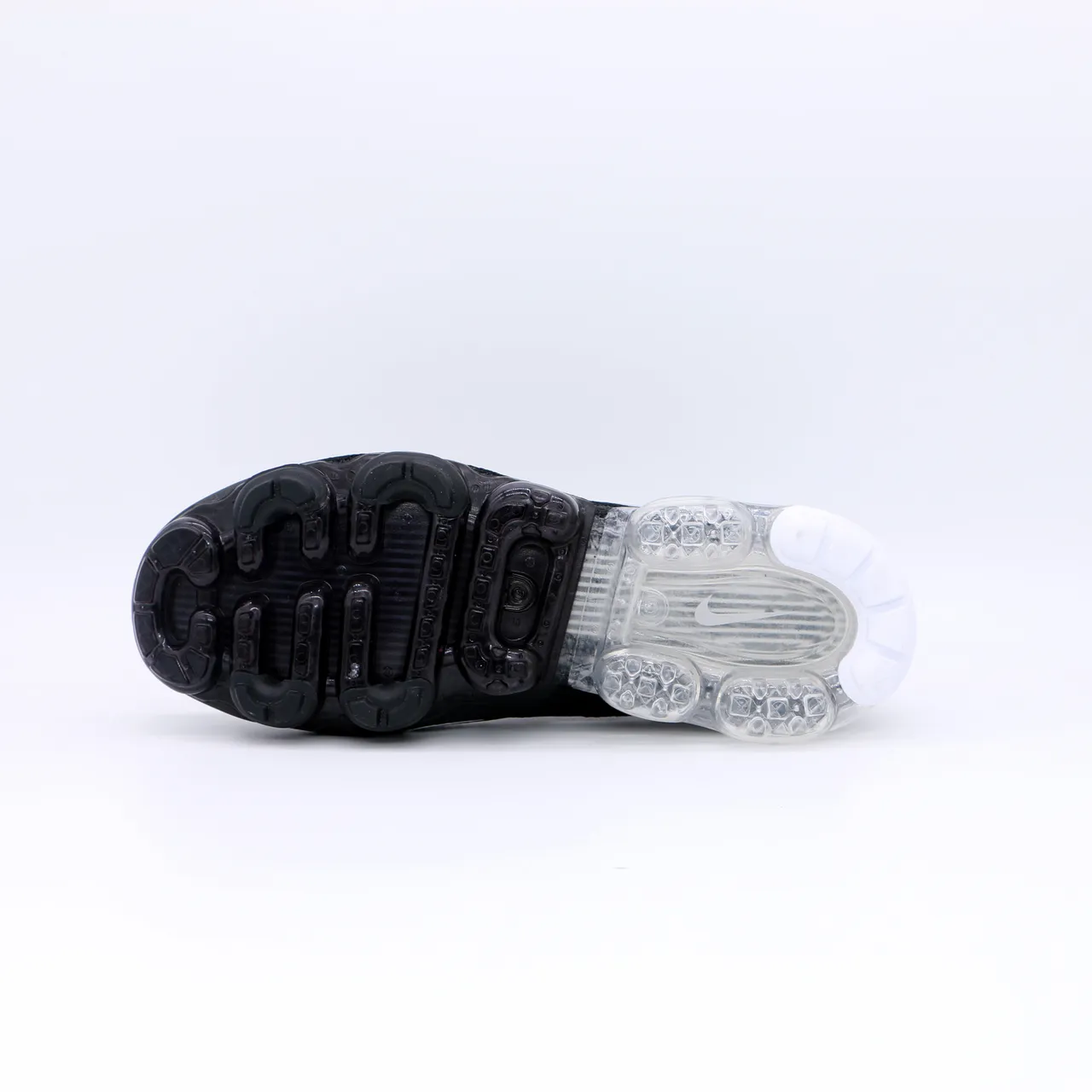 Nike Air VaporMax Plus Black White Lifestyle Sneakers 4