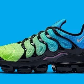 耐克 Air VaporMax Plus 渐变绿蓝生活方式运动鞋