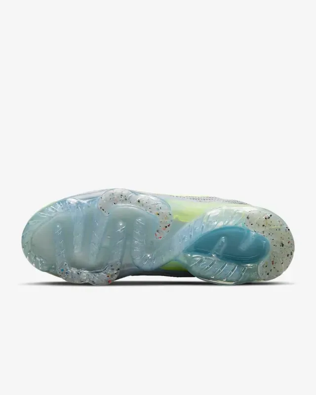 Nike Air VaporMax Plus Gris Vert Lime Chaussures Lifestyle 8