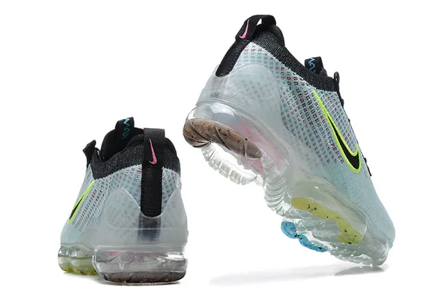 Nike Air VaporMax Plus Light Blue Neon Green Chaussures de course 2