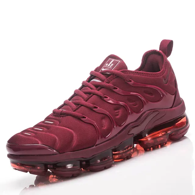 Nike Air VaporMax Plus Maroon Translucent Sole Lifestyle Sneakers 8