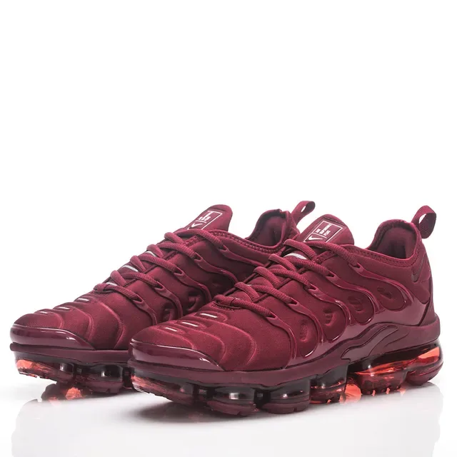 Nike Air VaporMax Plus Maroon Translucent Sole Lifestyle Sneakers 13