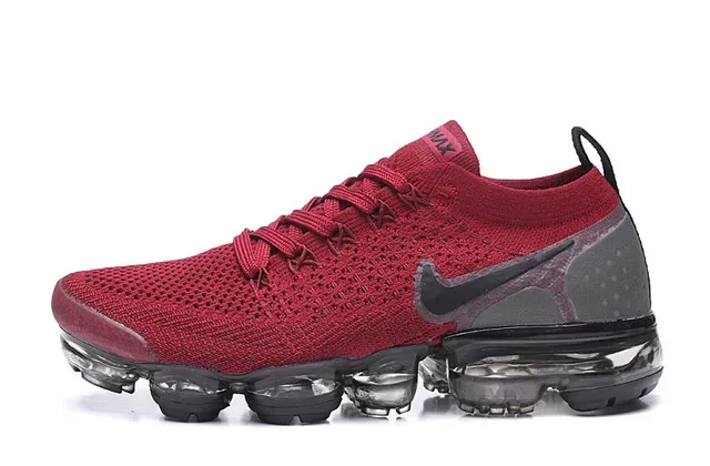 Nike Air VaporMax Rouge Flyknit Chaussures de Running 9